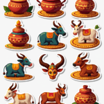 Festive India - Sticker Sheet v30